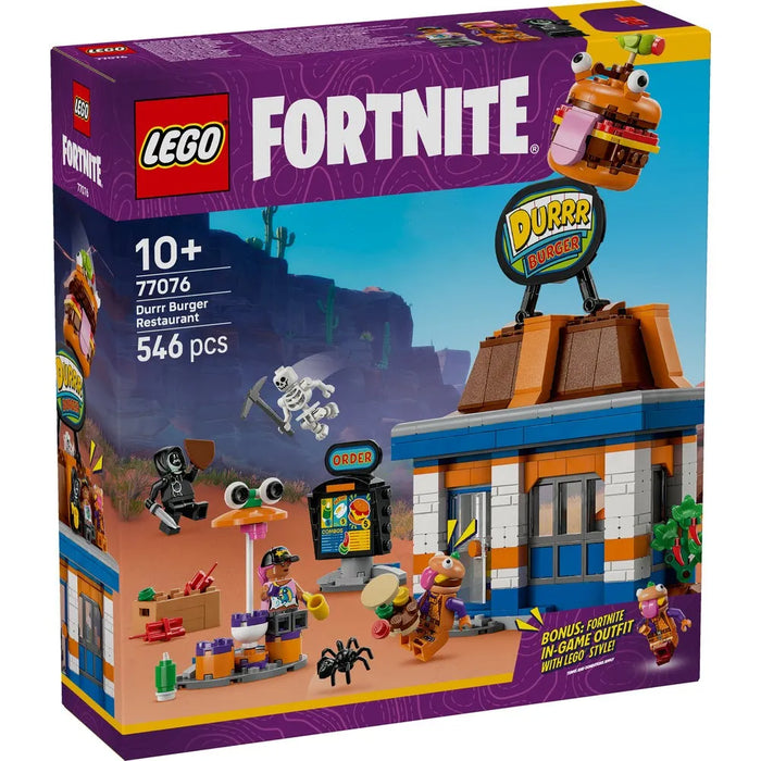 Lego 77076 Fortnite Durrr Burger Restaurant (546 Pieces)-Construction-LEGO-Toycra