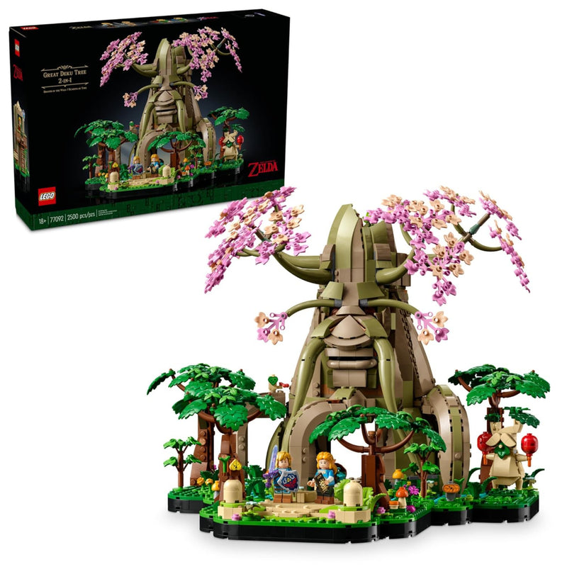 Lego 77092 The Legend of Zelda Great Deku Tree 2-in-1 (2500 Pieces)