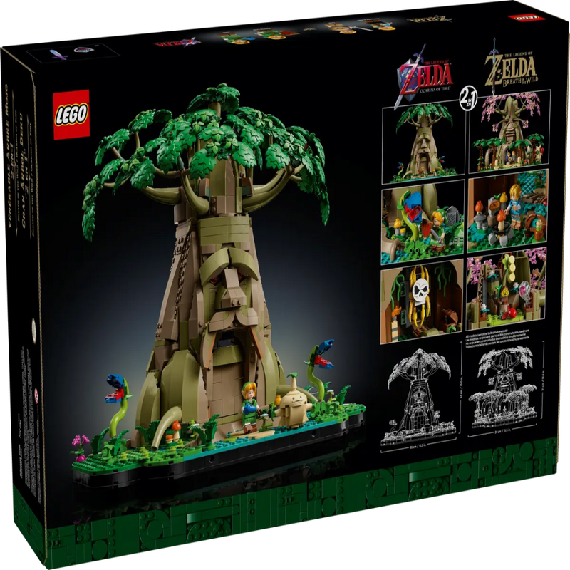 Lego 77092 The Legend of Zelda Great Deku Tree 2-in-1 (2500 Pieces)