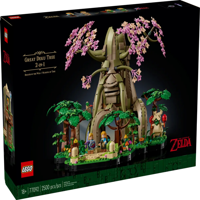 Lego 77092 The Legend of Zelda Great Deku Tree 2-in-1 (2500 Pieces)-Construction-LEGO-Toycra