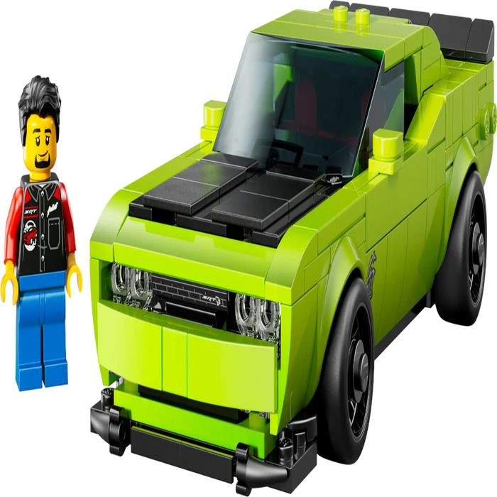 Lego 77237 Speed Champions Dodge Challenger SRT Hellcat Sports Car (390 Pieces)-Construction-LEGO-Toycra