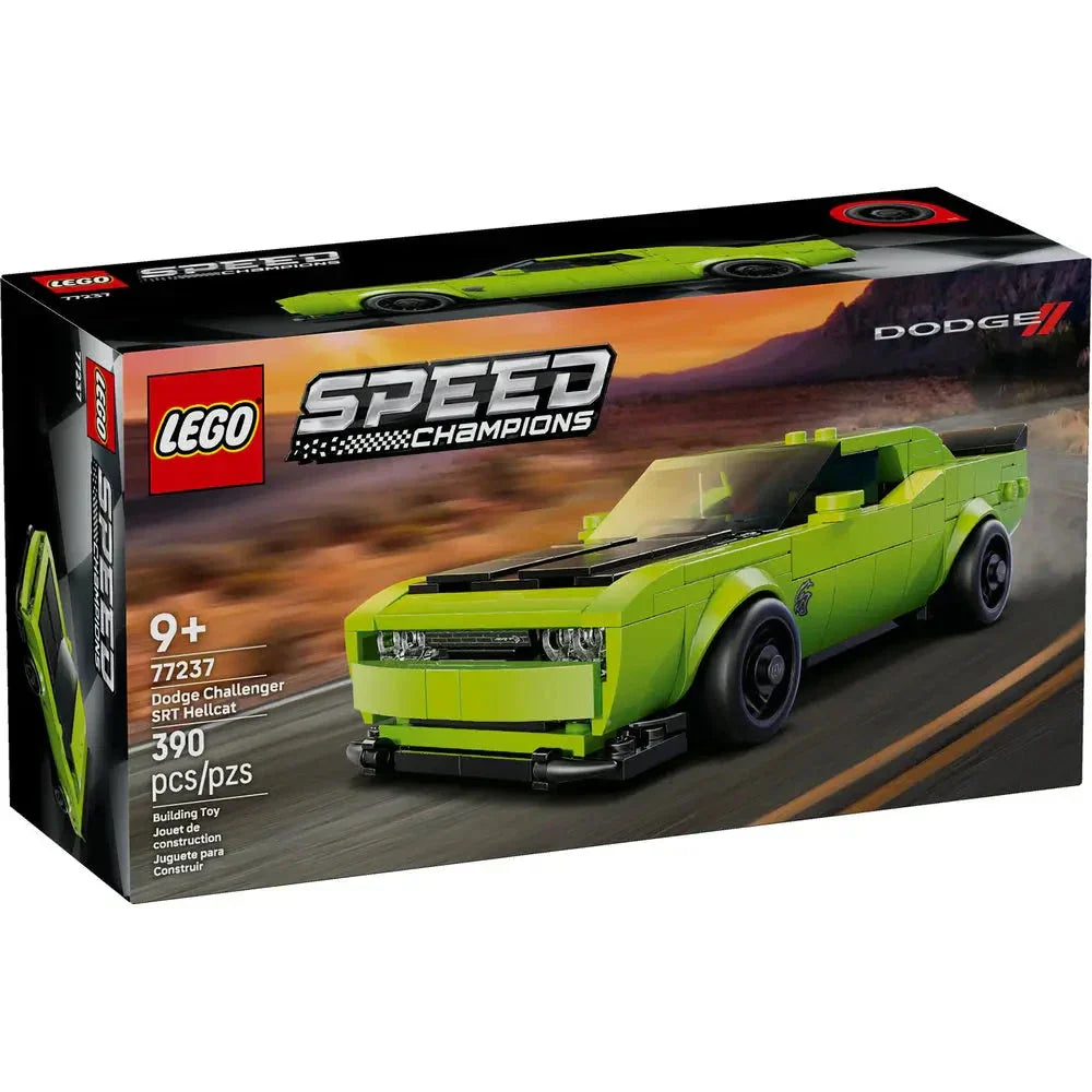 Lego 77237 Speed Champions Dodge Challenger SRT Hellcat Sports Car (390 Pieces)