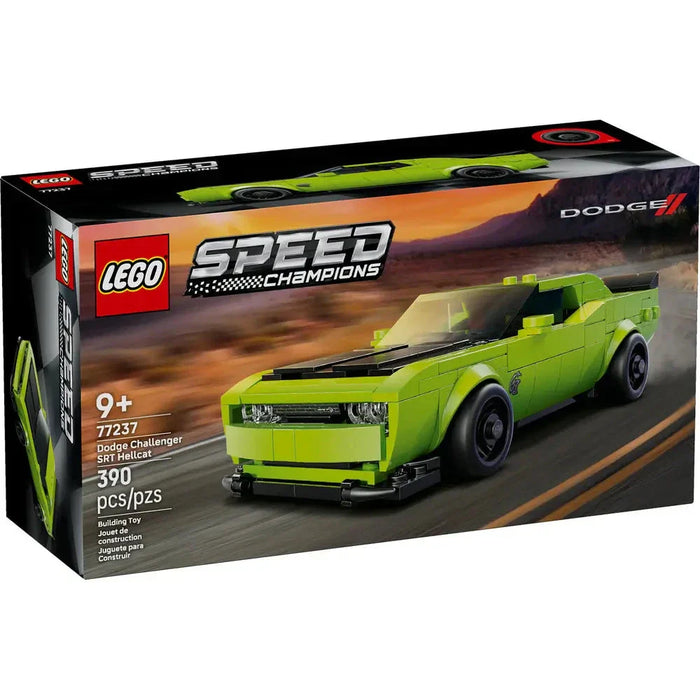 Lego 77237 Speed Champions Dodge Challenger SRT Hellcat Sports Car (390 Pieces)-Construction-LEGO-Toycra