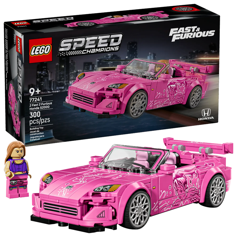 Lego 77241 Speed Champions 2 Fast 2 Furious Honda S2000 (300 Pieces)
