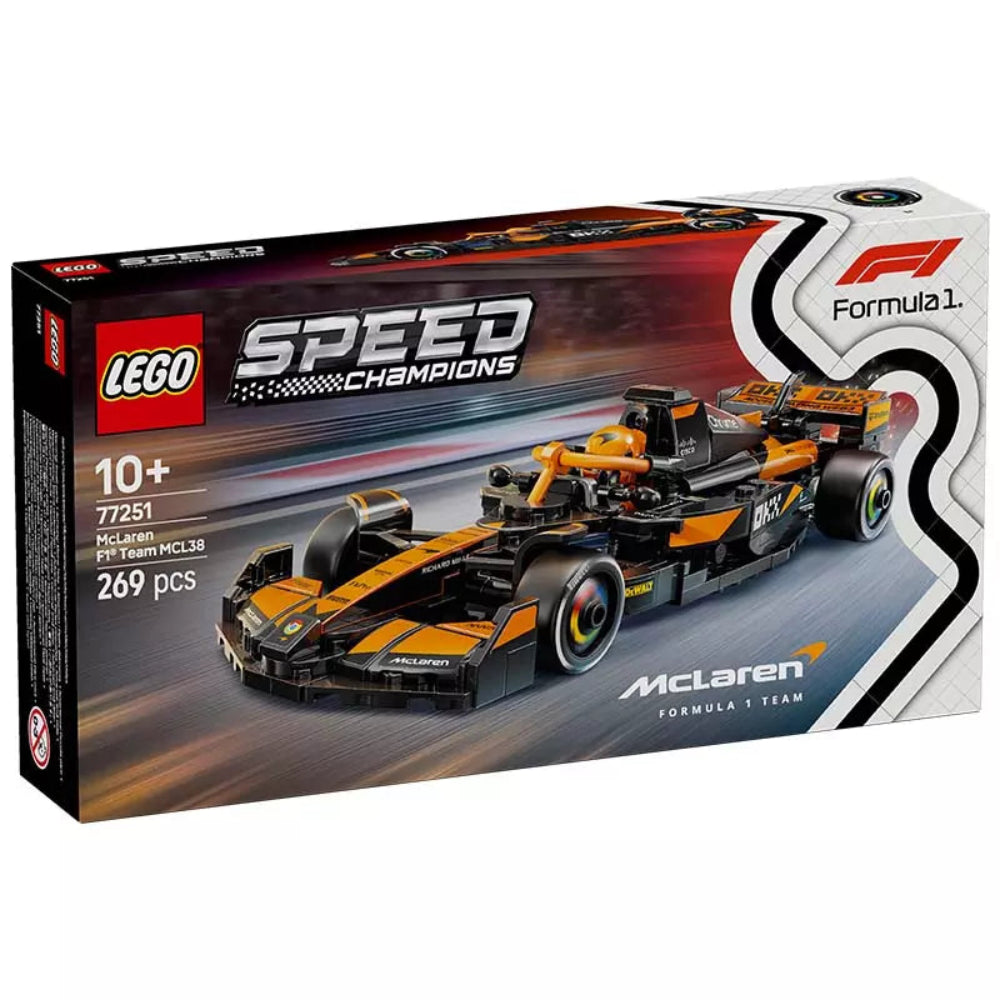 LEGO 77251 Speed Champions McLaren F1 Team MCL38 Race Car (269 Pieces)