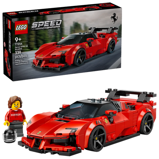 Lego 77254 Speed Champions Ferrari SF90 XX Stradale Sports Car (339 Pieces)-Construction-LEGO-Toycra
