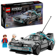 Lego 77256 Speed Champions Time Machine From Back To The Future (357 Pieces)