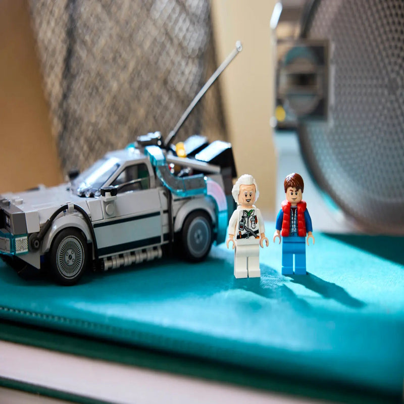 Lego 77256 Speed Champions Time Machine From Back To The Future (357 Pieces)