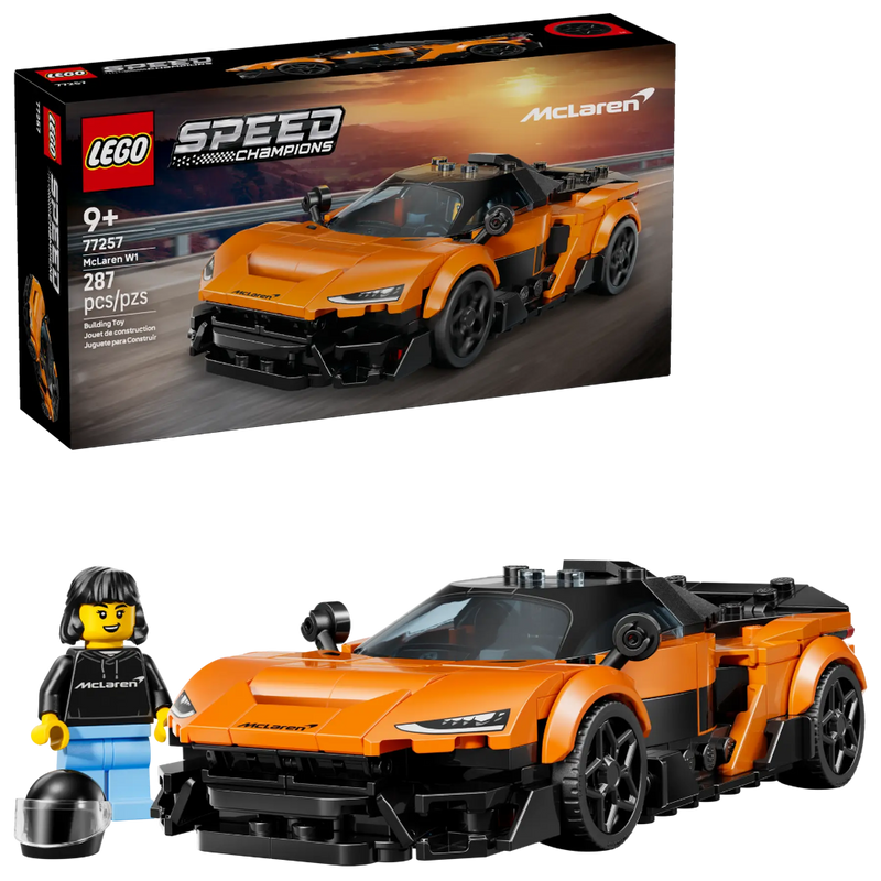 Lego 77257 Speed Champions McLaren W1 (287 Pieces)