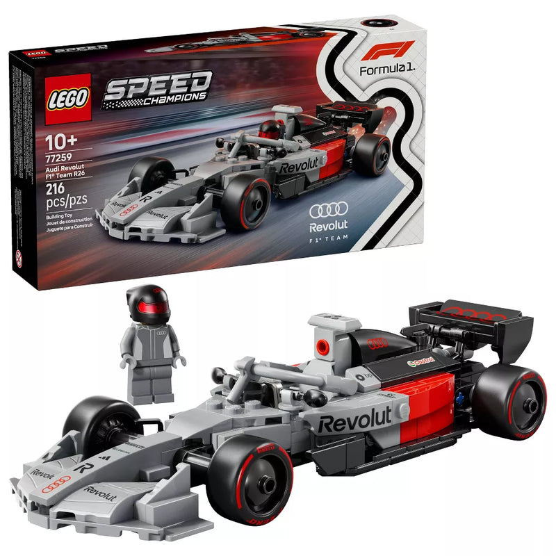 Lego 77259 Speed Champions Audi Revolut F1 Team R26 Race Car (216 Pieces)