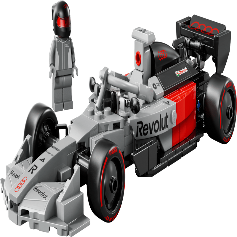 Lego 77259 Speed Champions Audi Revolut F1 Team R26 Race Car (216 Pieces)