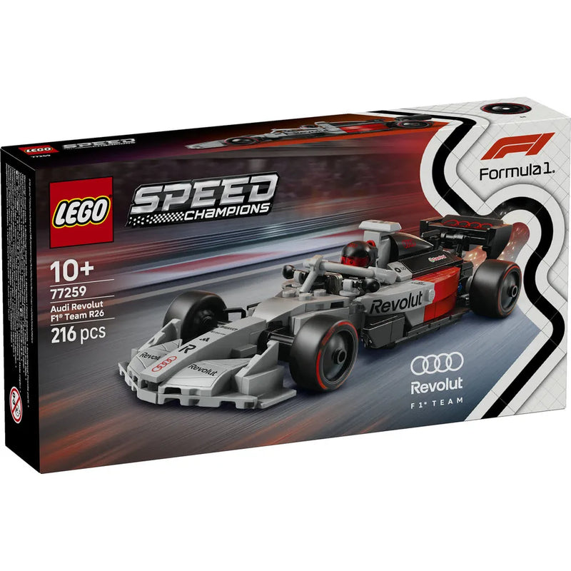 Lego 77259 Speed Champions Audi Revolut F1 Team R26 Race Car (216 Pieces)