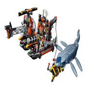 Lego 77983 Jurassic World Mosasaurus Dinosaur Boat Attack (703 Pcs)