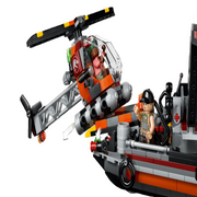 Lego 77983 Jurassic World Mosasaurus Dinosaur Boat Attack (703 Pcs)