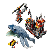 Lego 77983 Jurassic World Mosasaurus Dinosaur Boat Attack (703 Pcs)