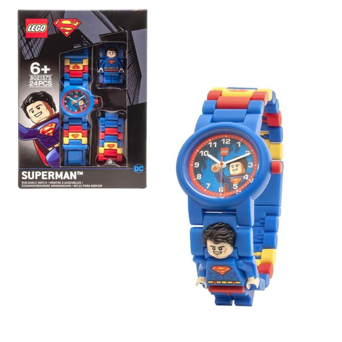 Lego 8021575 Super Heroes DC Superman Buildable Watch (24 Pieces)-Construction-Toycra-Toycra