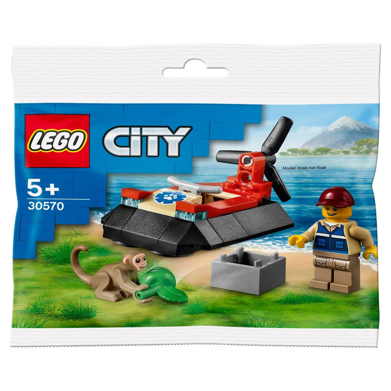 Lego Polybags 30570 City Wildlife Rescue Hovercraft