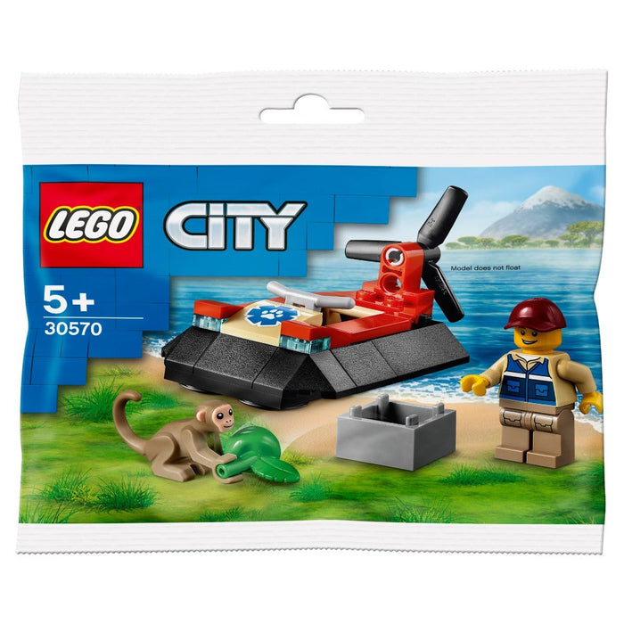 Lego Polybags 30570 City Wildlife Rescue Hovercraft — Toycra