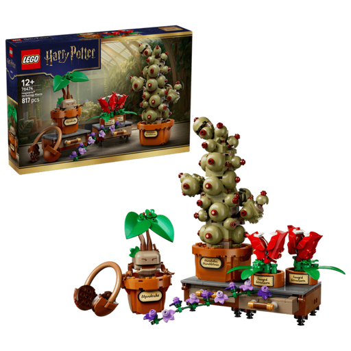 Lego 76474 Harry Potter Hogwarts Herbology Plants (Pcs 817)