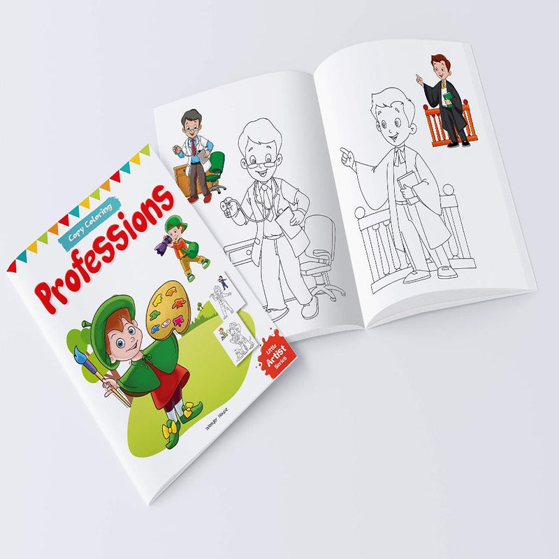 Let's Colour Copy Colouring pack Set of 8 books