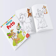 Let's Colour Copy Colouring pack Set of 8 books