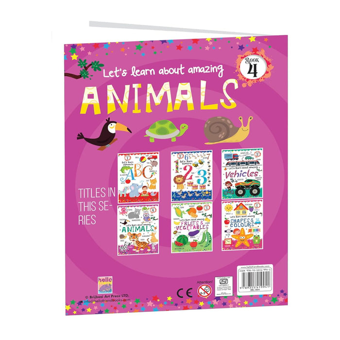 Let's Learn Giant Board Book-Board Book-Hello Friend-Toycra