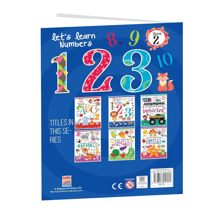 Let's Learn Giant Board Book-Board Book-Hello Friend-Toycra
