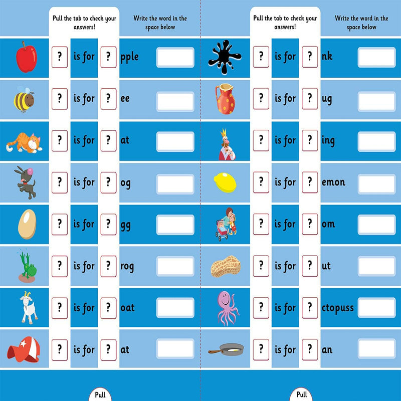 Let's Learn The Alphabet Pull The Tabs Book