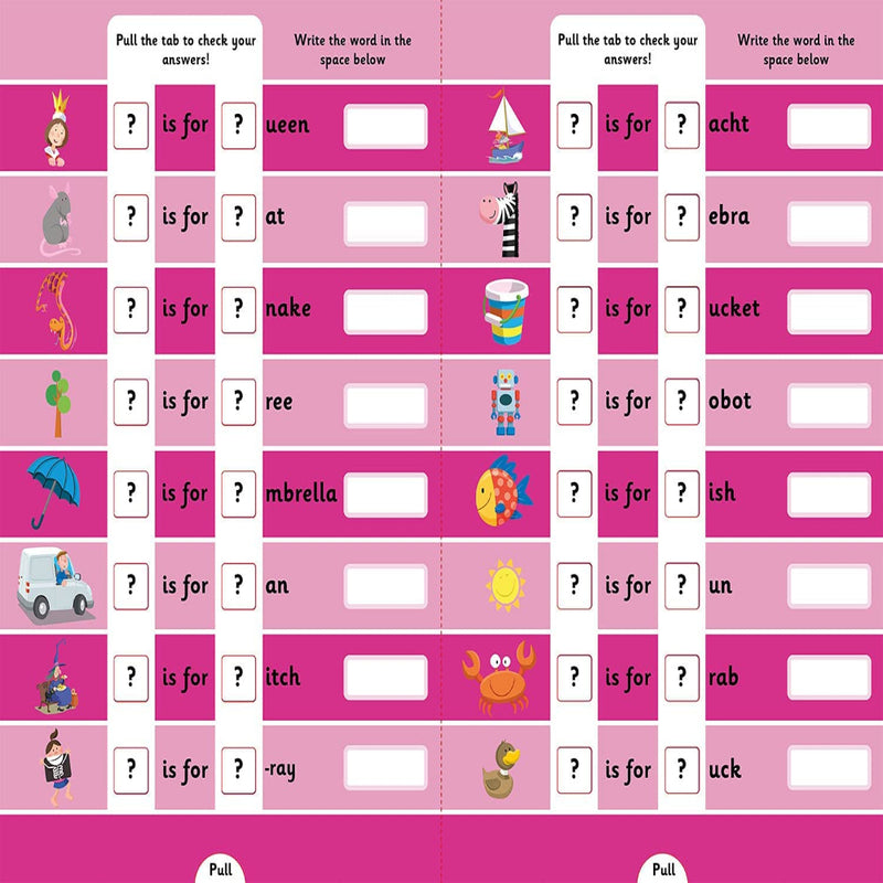 Let's Learn The Alphabet Pull The Tabs Book