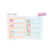 Let's Learn & Write Debossed Lines Practice Book (Set Of 4 Book)