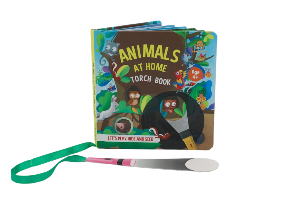 Let's Play Hide And Seek Torch Book-Board Book-Booktopus-Toycra