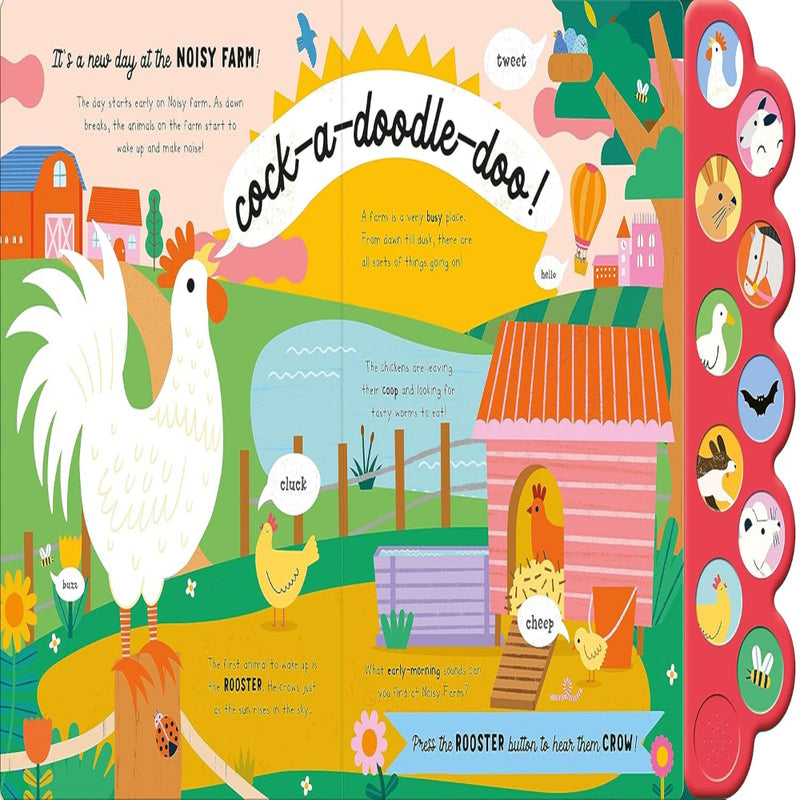 Let's Visit Noisy Farm! Sound Book