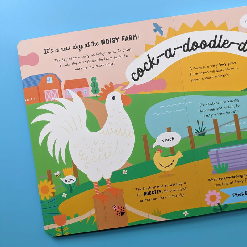 Let's Visit Noisy Farm! Sound Book