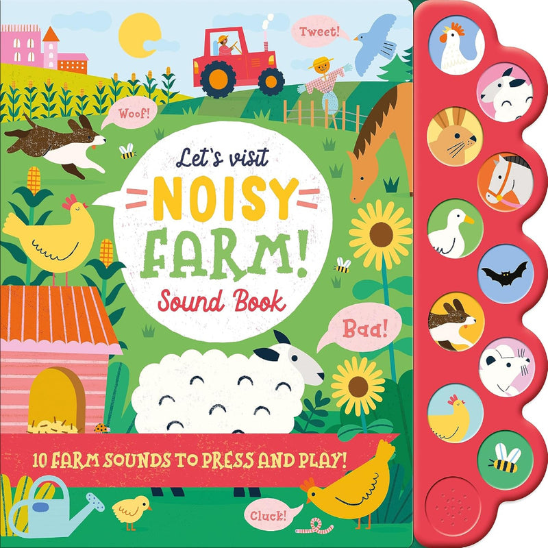 Let's Visit Noisy Farm! Sound Book