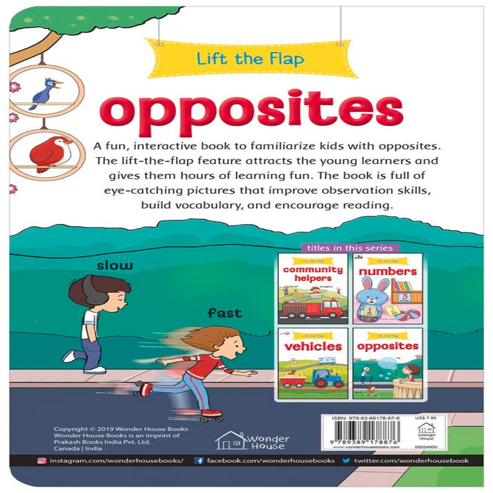 Lift The Flap Book-Board Book-WH-Toycra