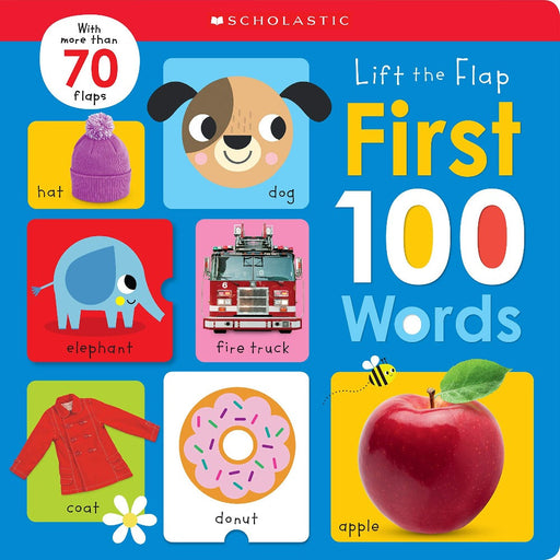 Lift The Flap First 100 Words-Board Book-Sch-Toycra