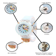 Spiky 7 Multicolor LED Lights Analog Watch For Boys & Girls