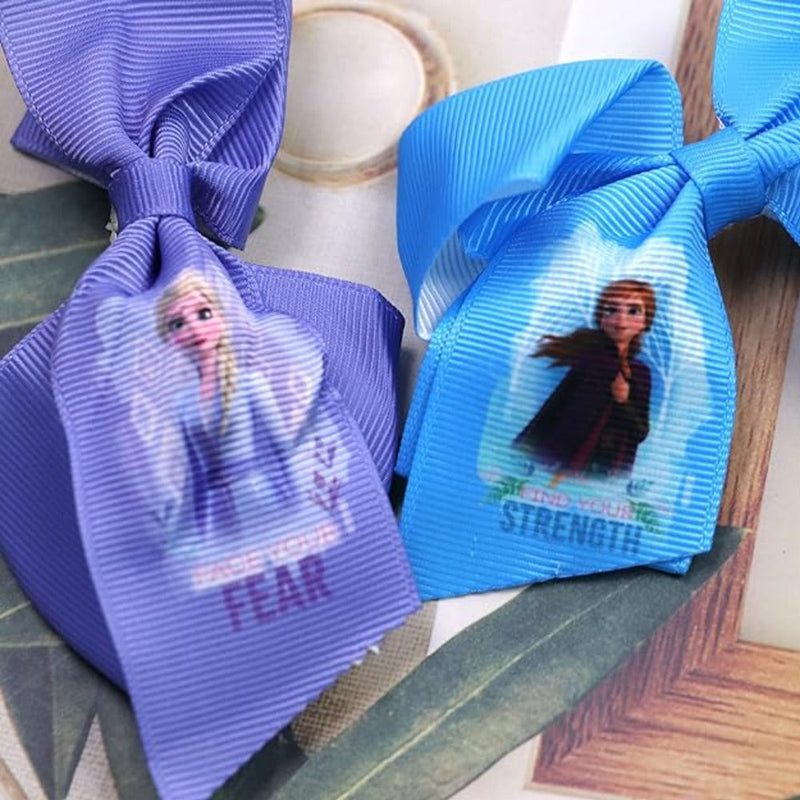 Li'l Diva Disney Frozen II Bow Clips Set