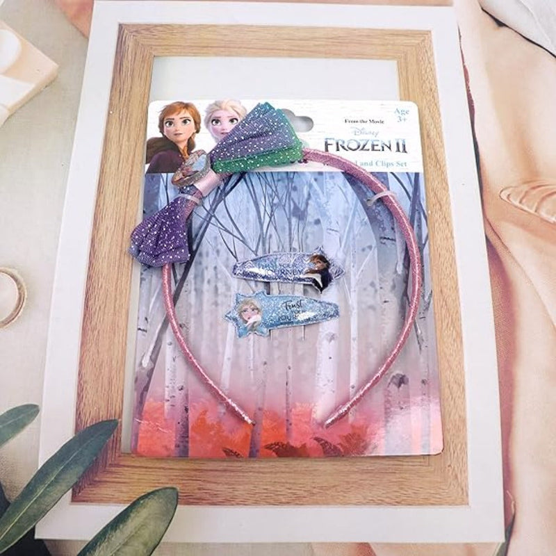 Li'l Diva Disney Frozen II Hairband and Clips Set
