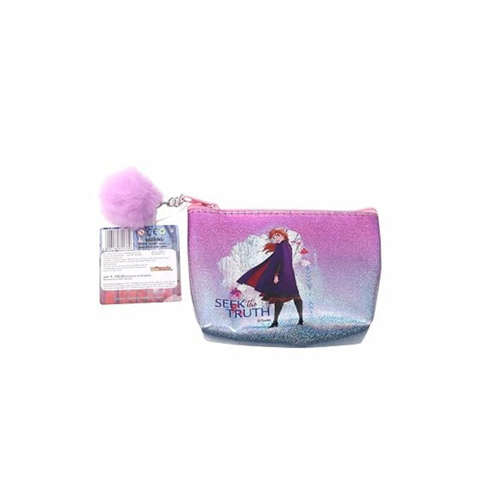 Li'l Diva Disney Frozen II Multipurpose Pouch In Purple Color-Fashion accessory-Li'l Diva-Toycra