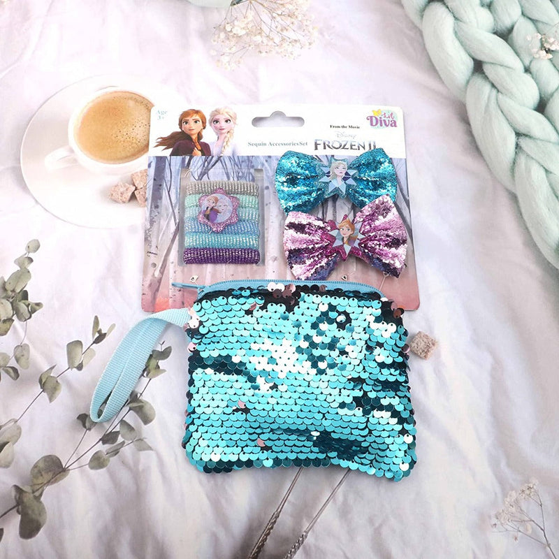 Li'l Diva Disney Frozen II Sequin Hair Accessories Pack