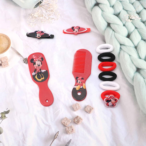 Li'l Diva Minnie Mouse Accessories With Bag Red-Fashion accessory-Li'l Diva-Toycra