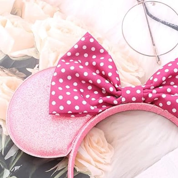 Li'l Diva Minnie Mouse Bowknot Headband-Fashion accessory-Li'l Diva-Toycra