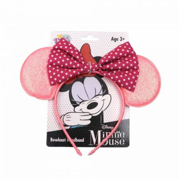 Li'l Diva Minnie Mouse Bowknot Headband-Fashion accessory-Li'l Diva-Toycra