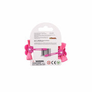 Lil Diva Minnie Mouse Clips Pink Pack Of 2