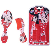 Li'l Diva Minnie Mouse Hair Brush With Comb