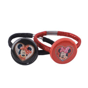 Lil Diva Minnie Mouse Hair Ties Pack Of 2