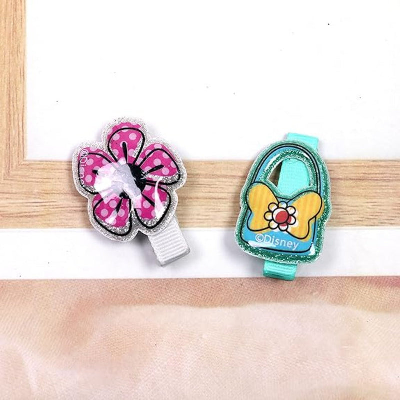 Li'l Diva Minnie Mouse Head Bands and Clips Set