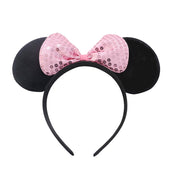 Lil Diva Minnie Mouse Headband Black