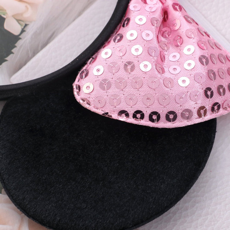Lil Diva Minnie Mouse Headband Black